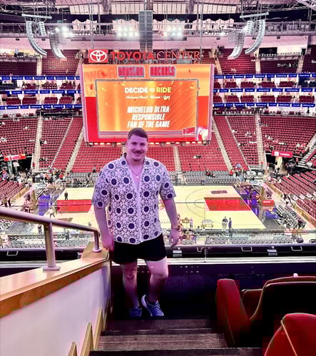 Air Canada FAM to Houston, Texas in March -  box seats at NBA game